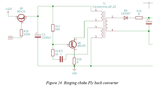the ringing choke flyback converter.